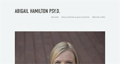 Desktop Screenshot of hamiltonpsyd.com